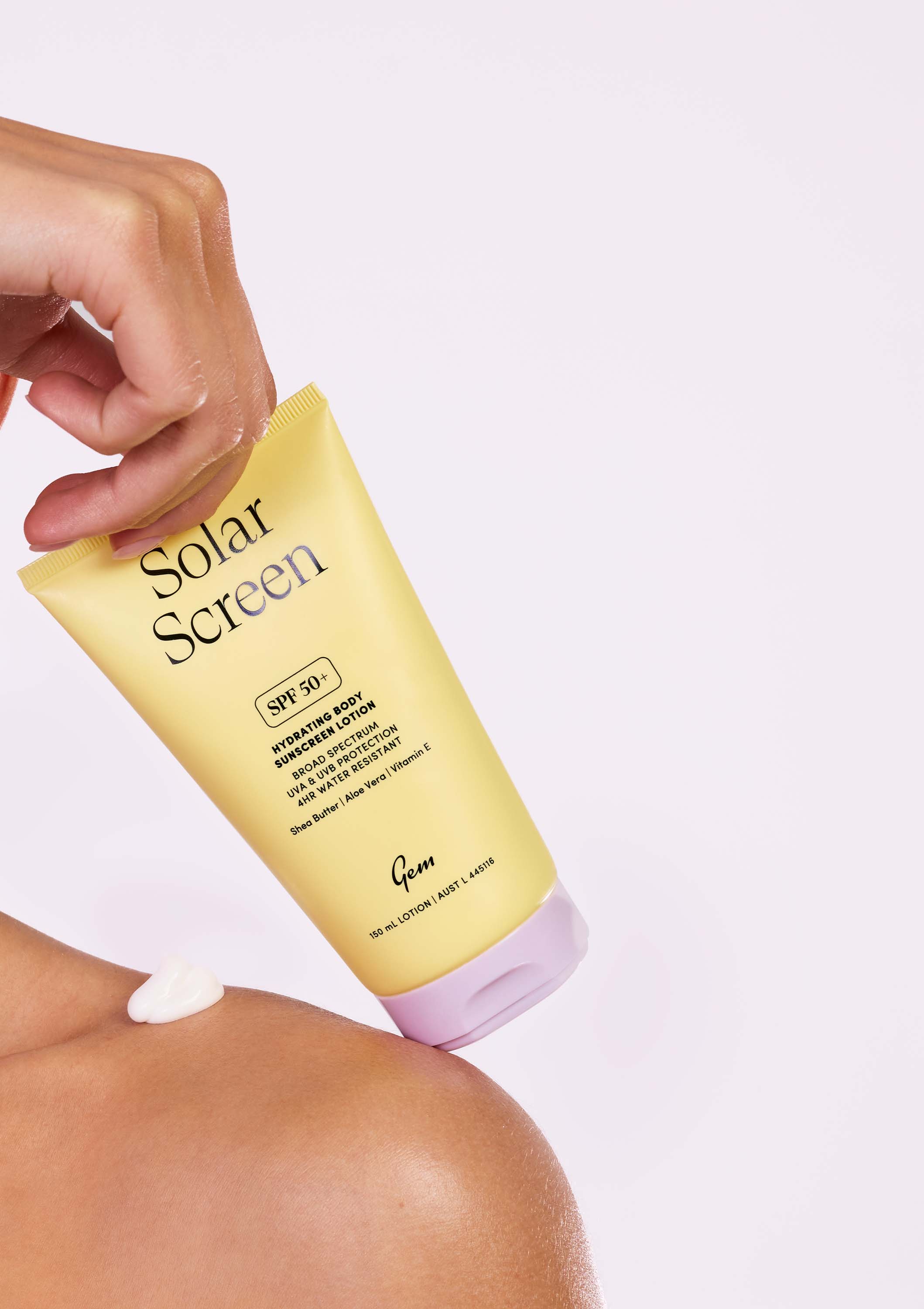 Solar Screen SPF 50+ Hydrating Body Sunscreen Lotion 150mL - Image 10