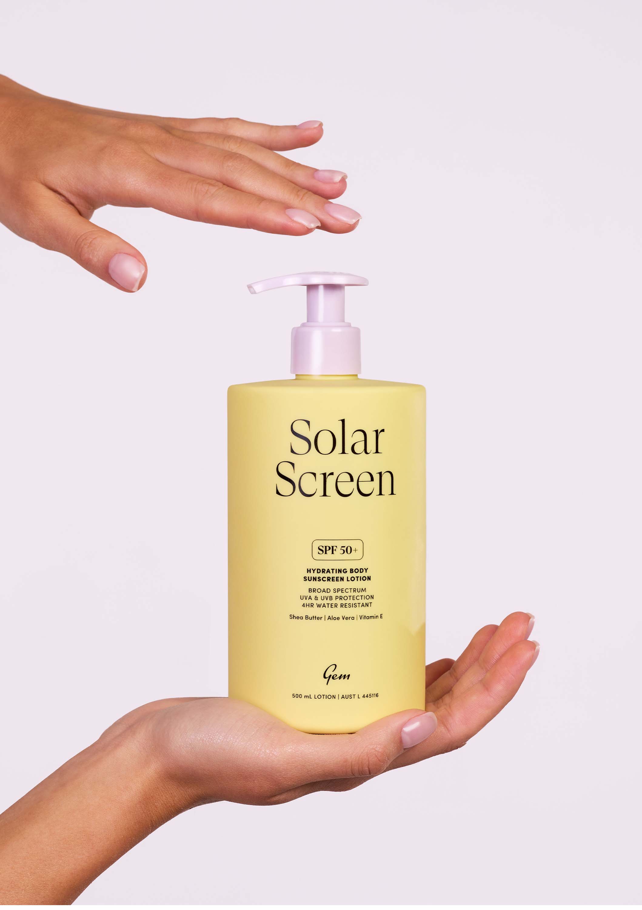 Solar Screen SPF 50+ Hydrating Body Sunscreen Lotion 500mL - Image 10