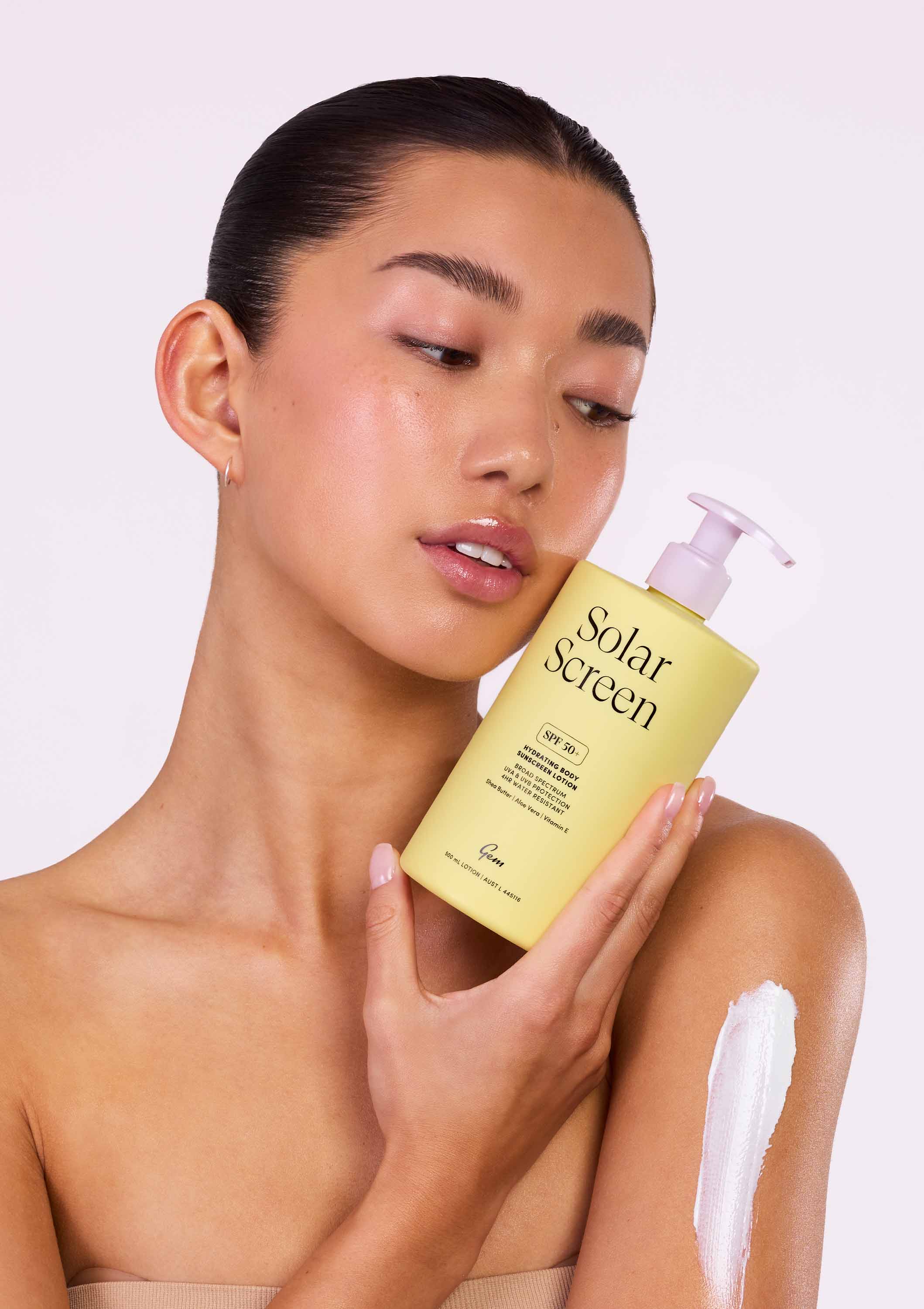 Solar Screen SPF 50+ Hydrating Body Sunscreen Lotion 500mL - Image 5