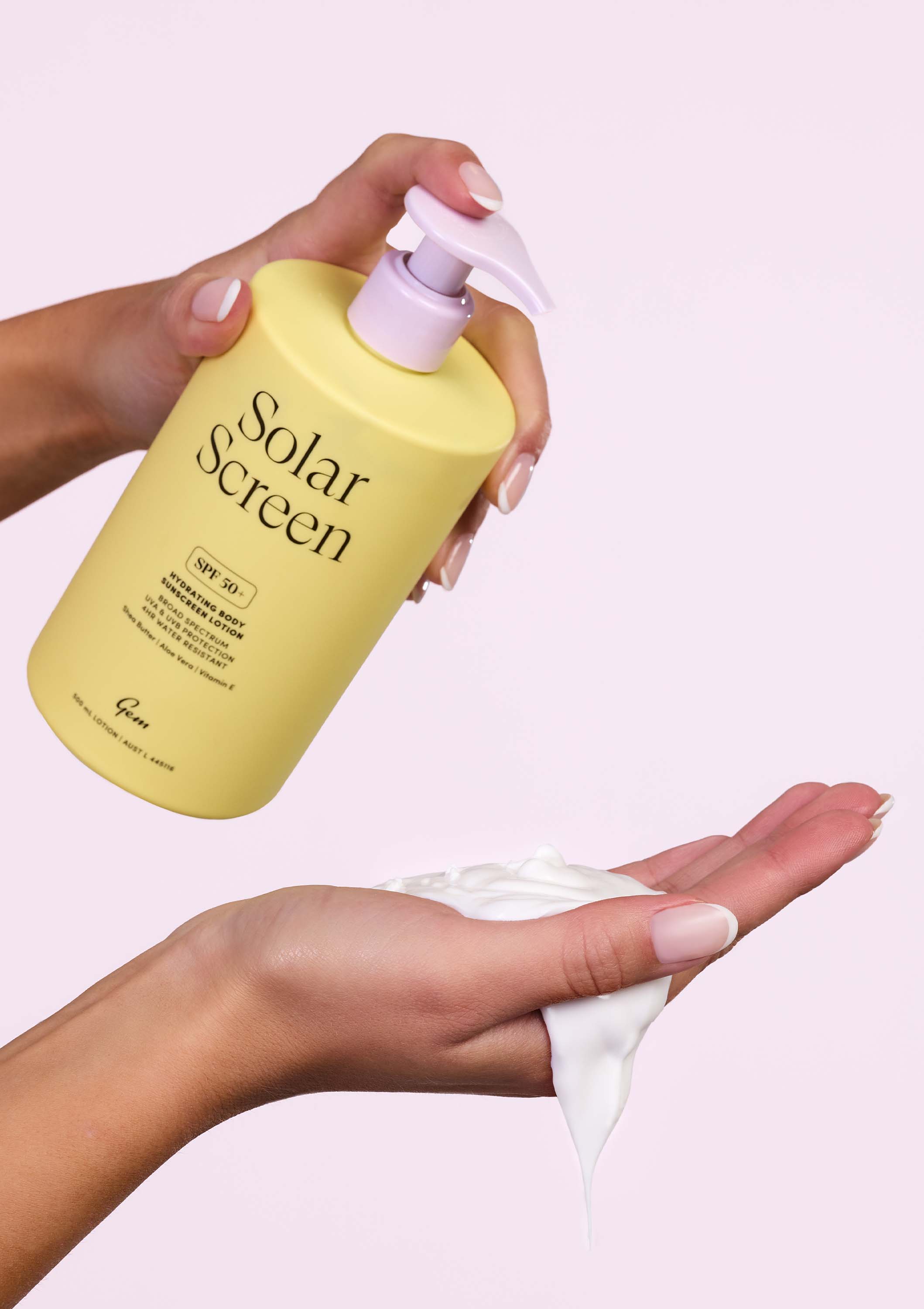 Solar Screen SPF 50+ Hydrating Body Sunscreen Lotion 500mL - Image 6