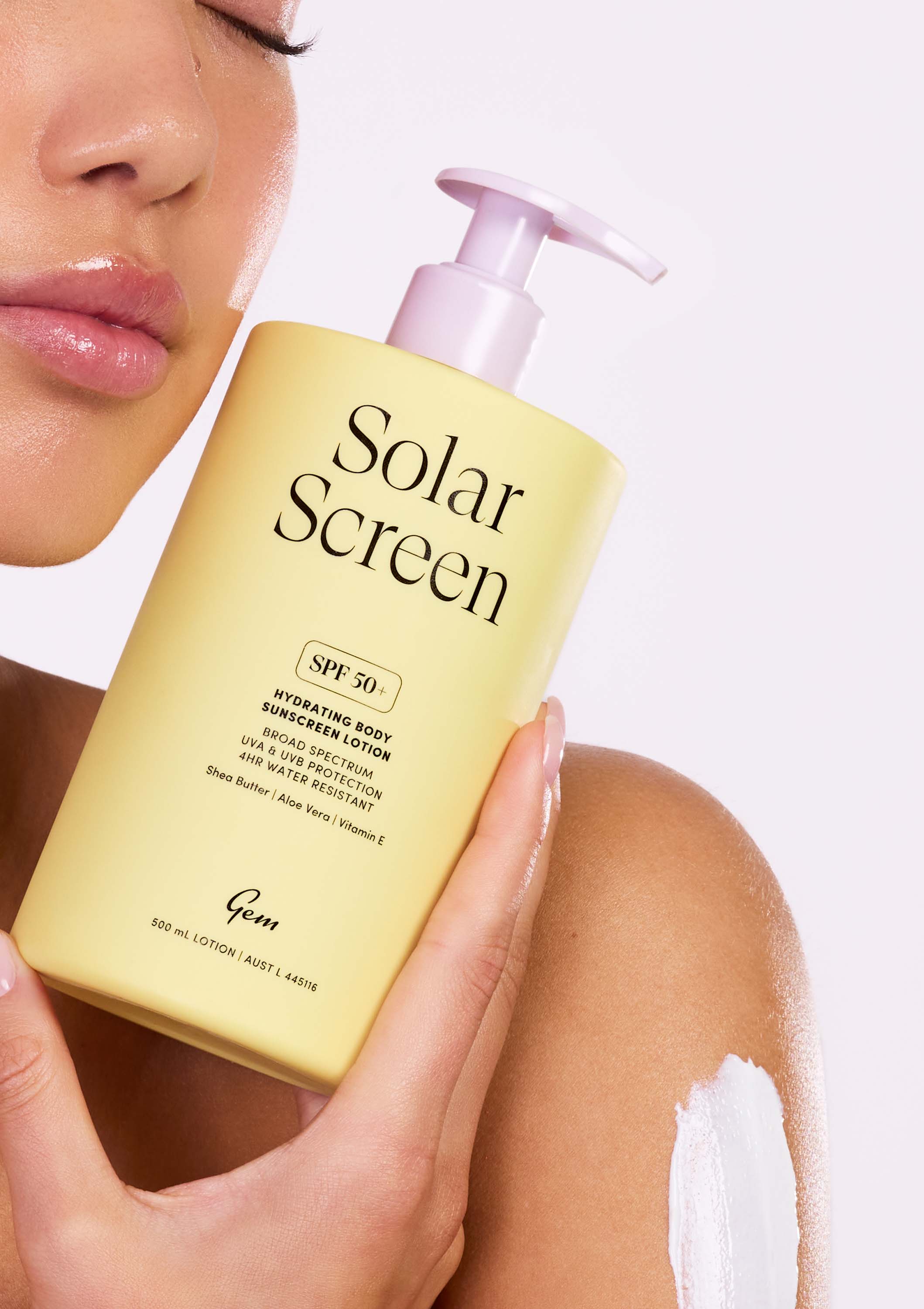 Solar Screen SPF 50+ Hydrating Body Sunscreen Lotion 500mL - Image 7