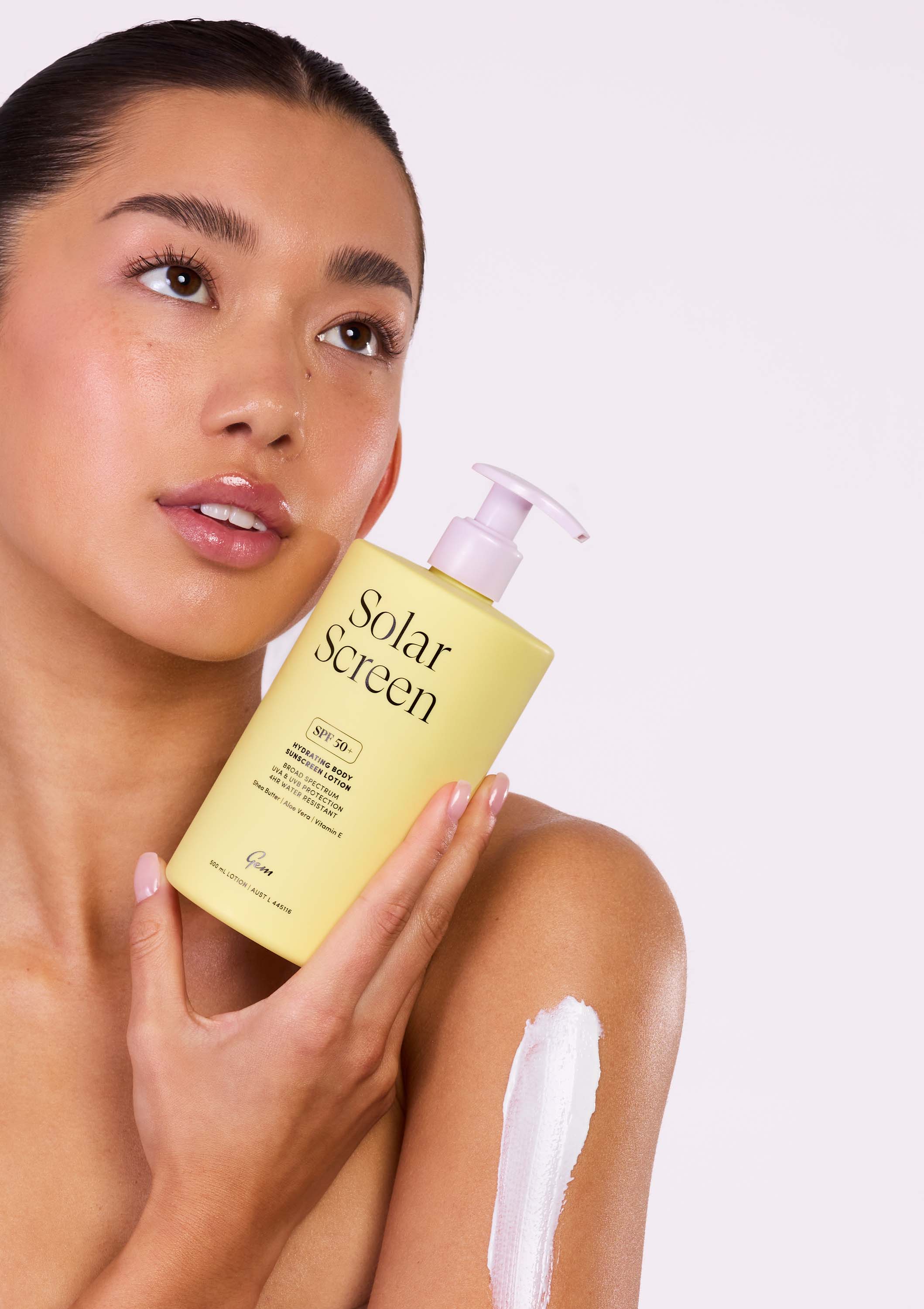 Solar Screen SPF 50+ Hydrating Body Sunscreen Lotion 500mL - Image 9