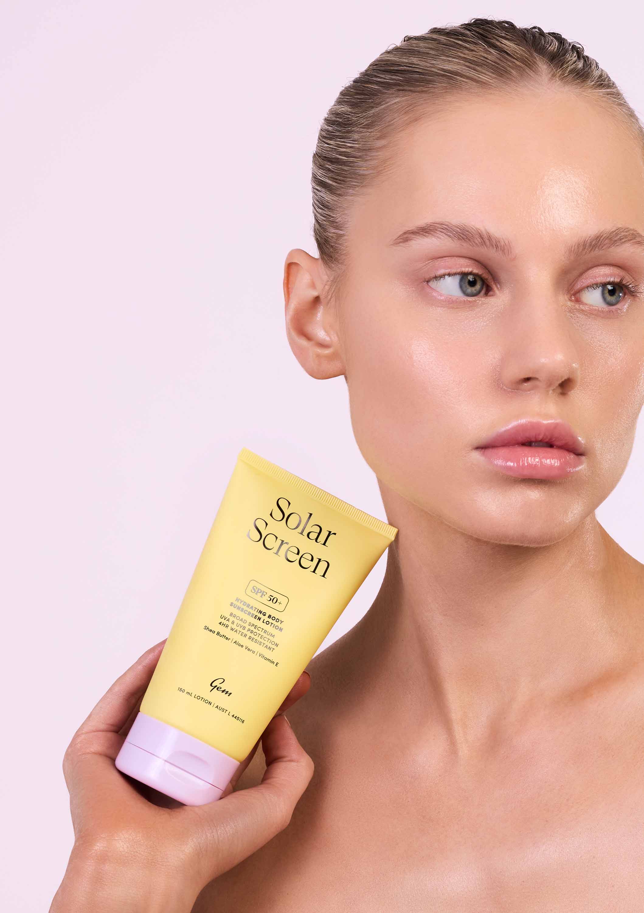 Solar Screen SPF 50+ Hydrating Body Sunscreen Lotion 150mL - Image 4