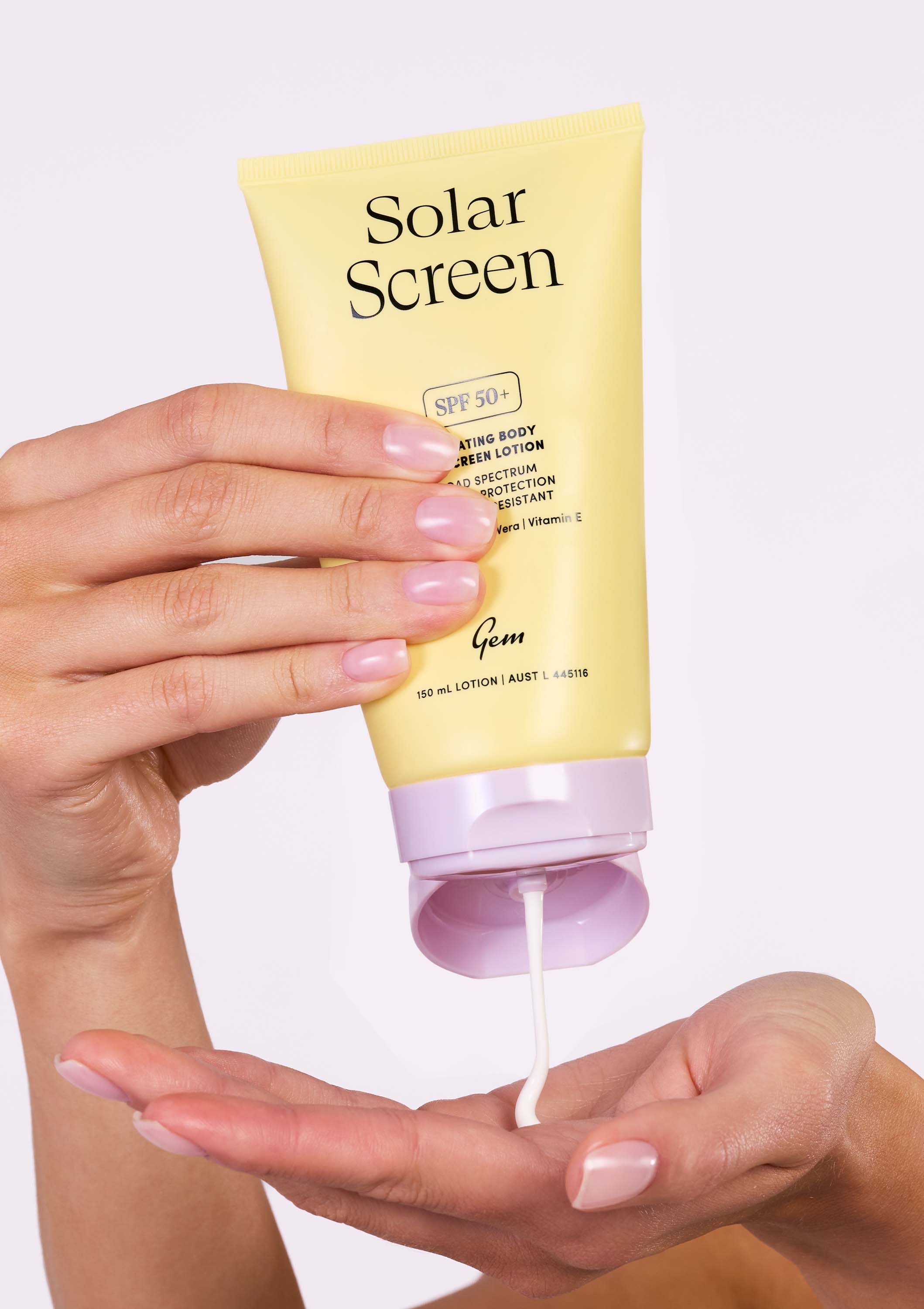 Solar Screen SPF 50+ Hydrating Body Sunscreen Lotion 150mL - Image 5