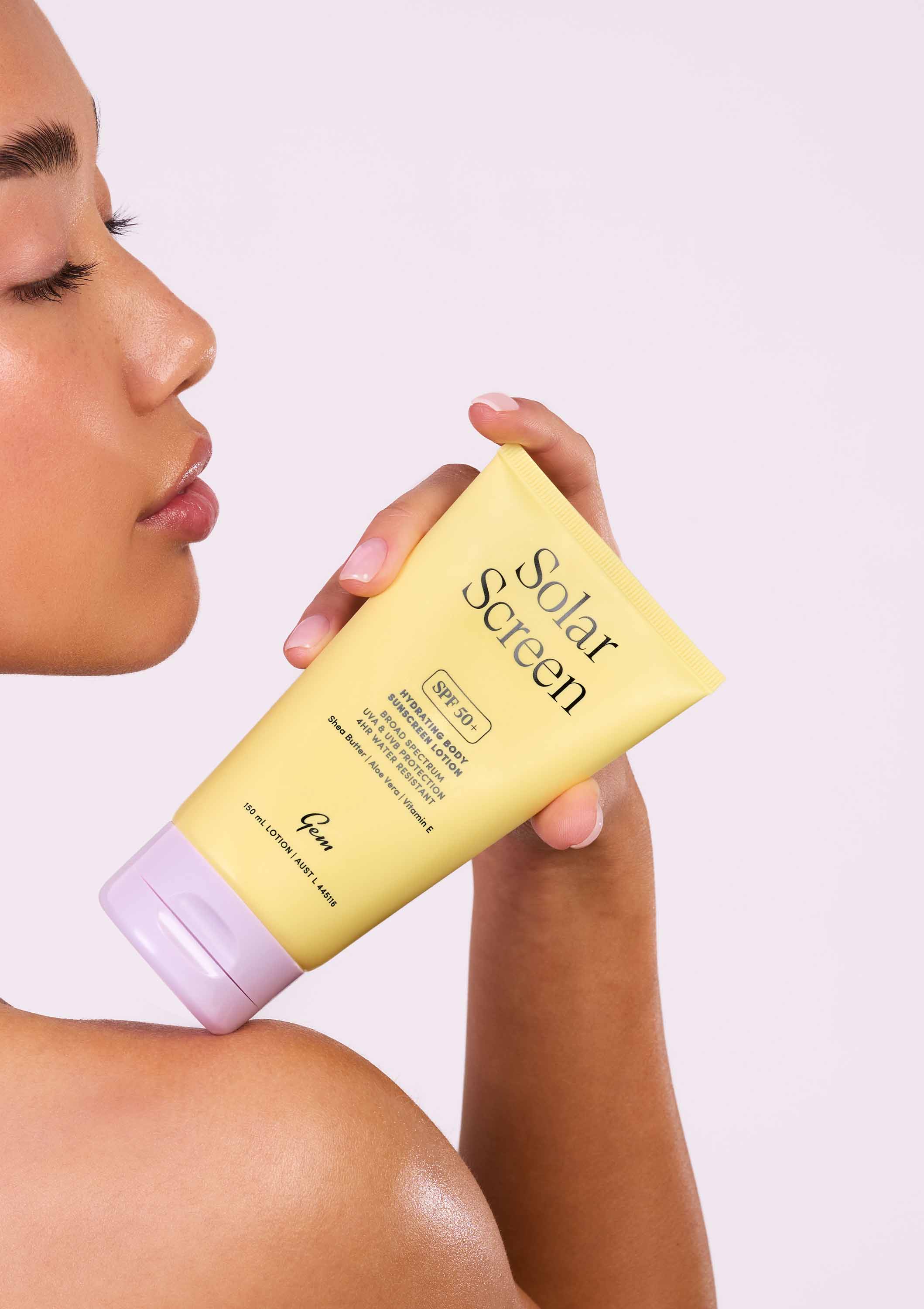 Solar Screen SPF 50+ Hydrating Body Sunscreen Lotion 150mL - Image 6