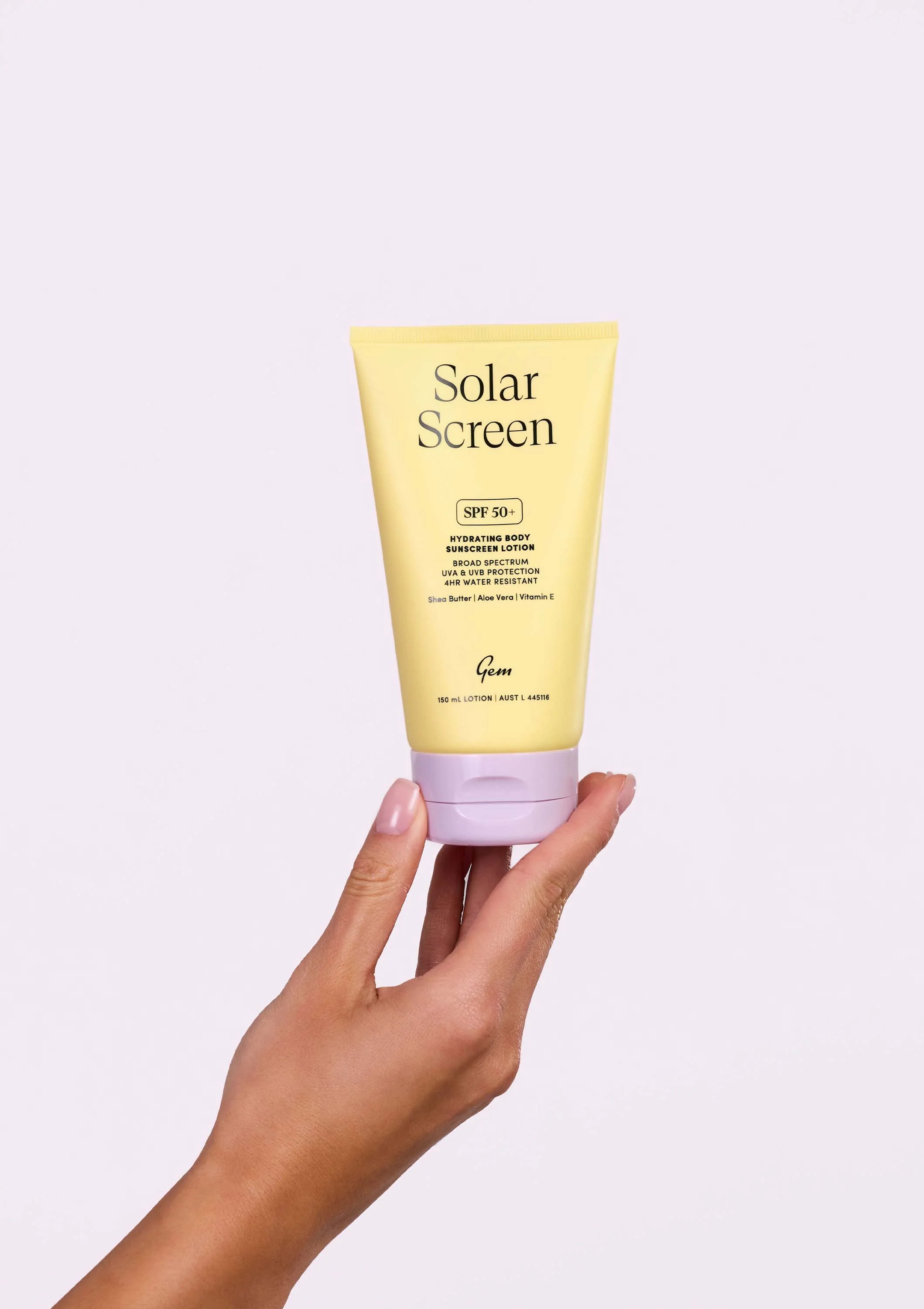 Solar Screen SPF 50+ Hydrating Body Sunscreen Lotion 150mL - Image 7