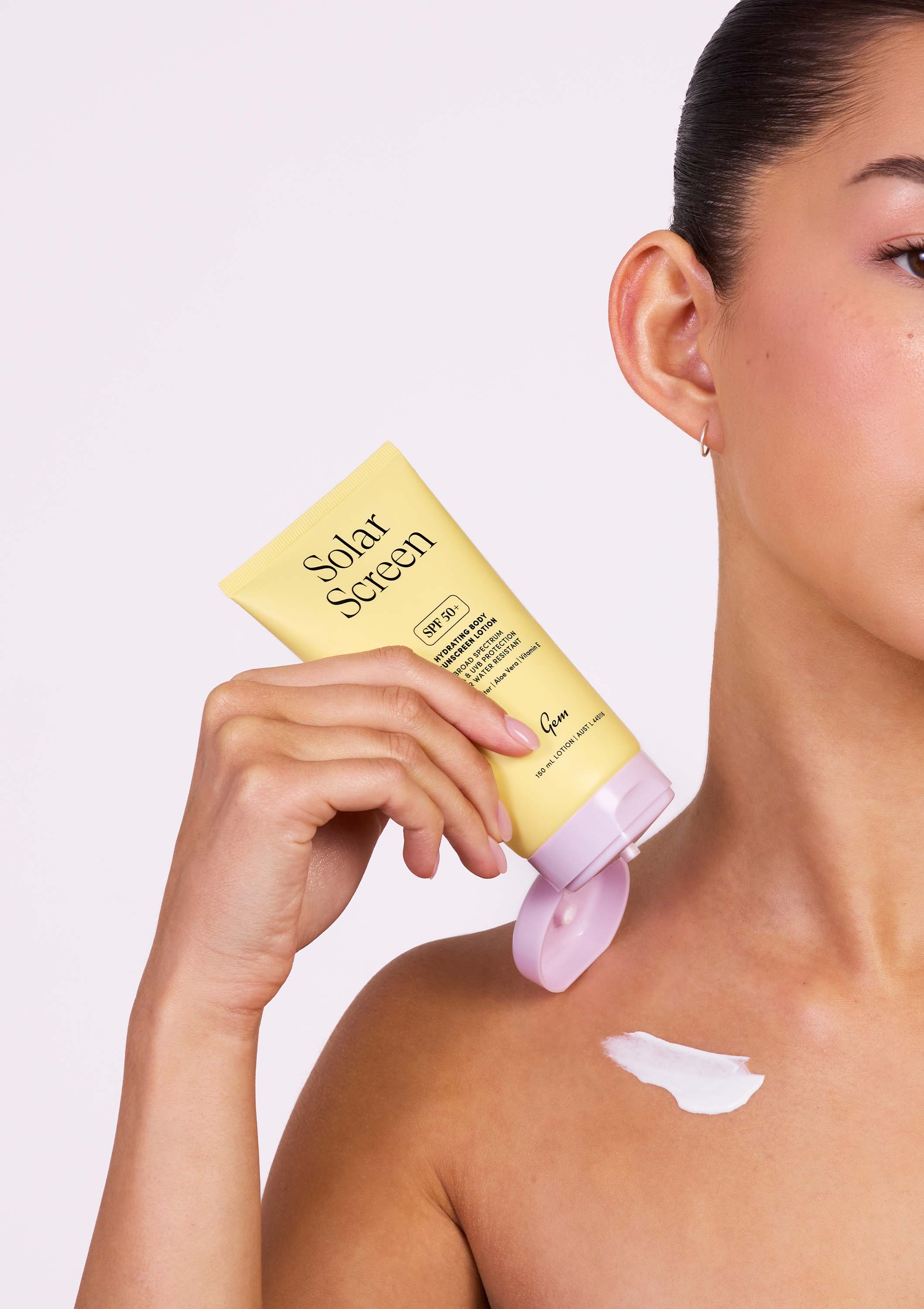 Solar Screen SPF 50+ Hydrating Body Sunscreen Lotion 150mL - Image 8