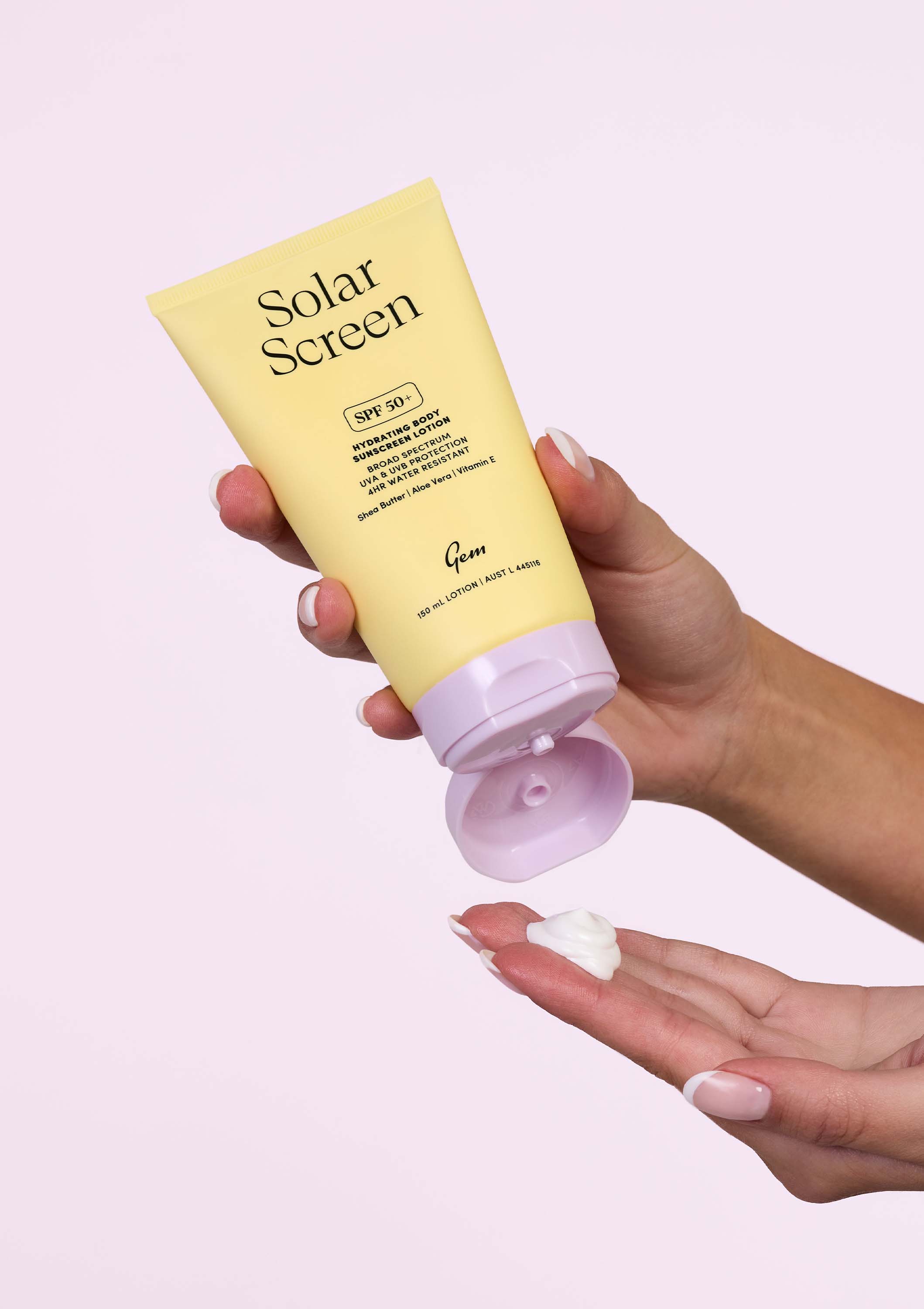 Solar Screen SPF 50+ Hydrating Body Sunscreen Lotion 150mL - Image 9