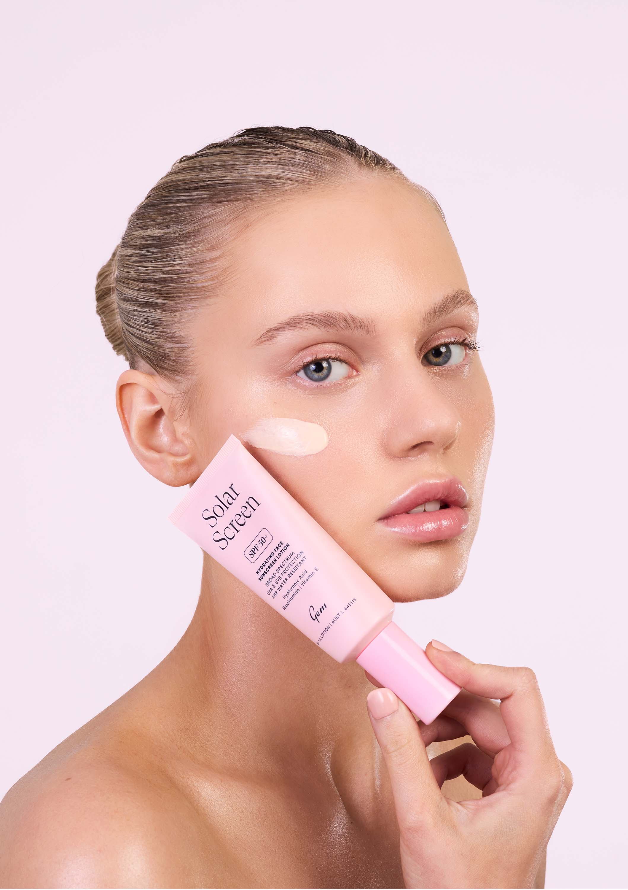 Solar Screen SPF 50+ Hydrating Face Sunscreen Lotion - Image 3