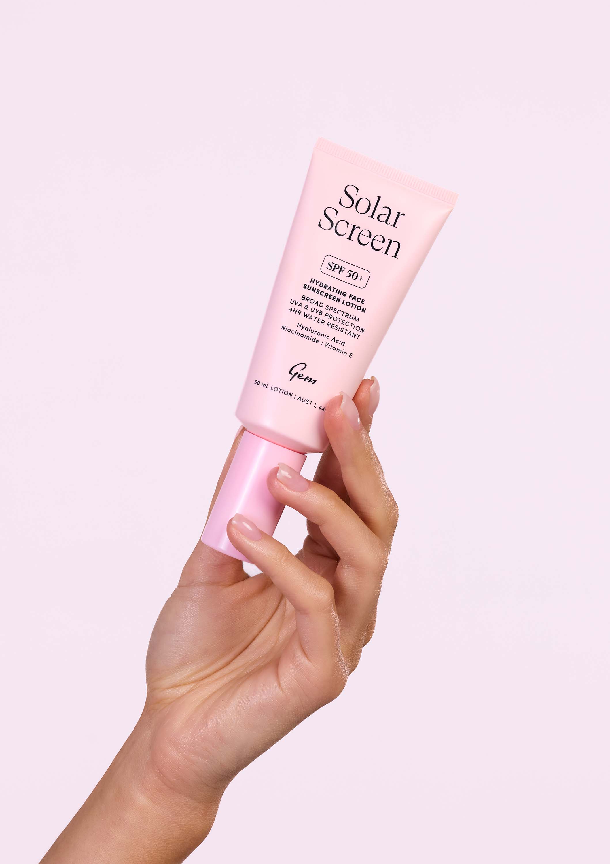 Solar Screen SPF 50+ Hydrating Face Sunscreen Lotion - Image 4