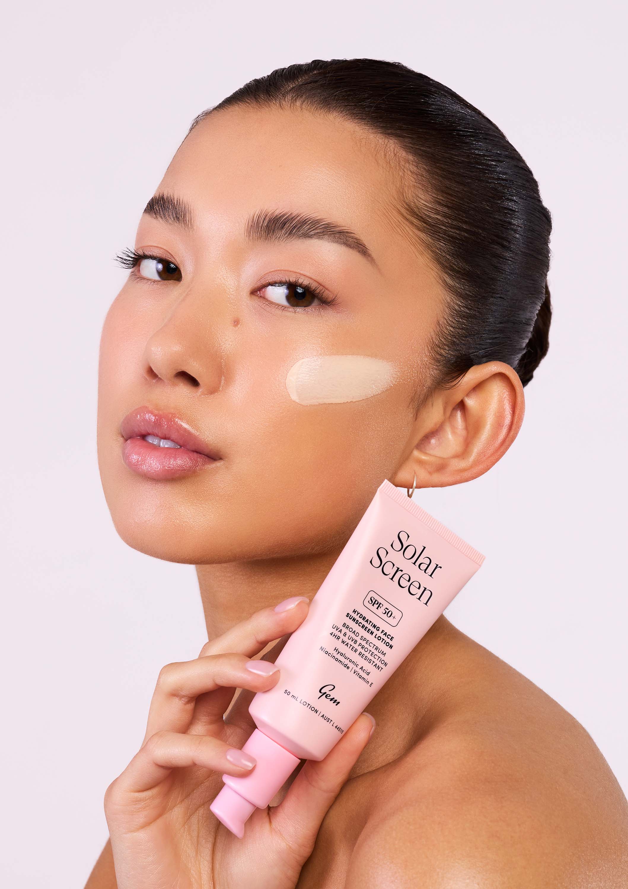 Solar Screen SPF 50+ Hydrating Face Sunscreen Lotion - Image 5